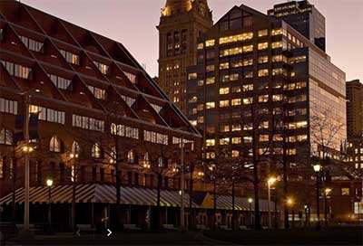 The Boston Mariott hotel